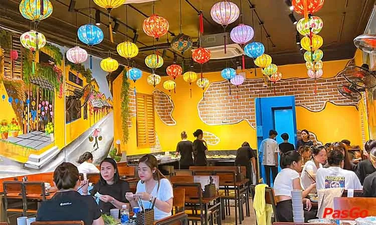 nhà hàng buffet lẩu nướng gangbuk trường chinh 11