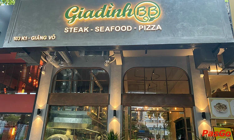 Nhà hàng Gia Đình BB Golden Grill Giảng Võ  Chuyến món Á Âu Fusion 10