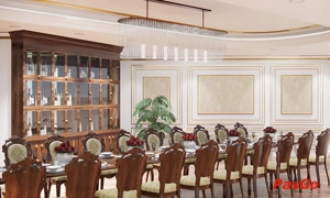 Nhà hàng Hoàng Phố Nguyễn Thị Định không gian sang trọng của mọi bữa tiệc liên hoan 11