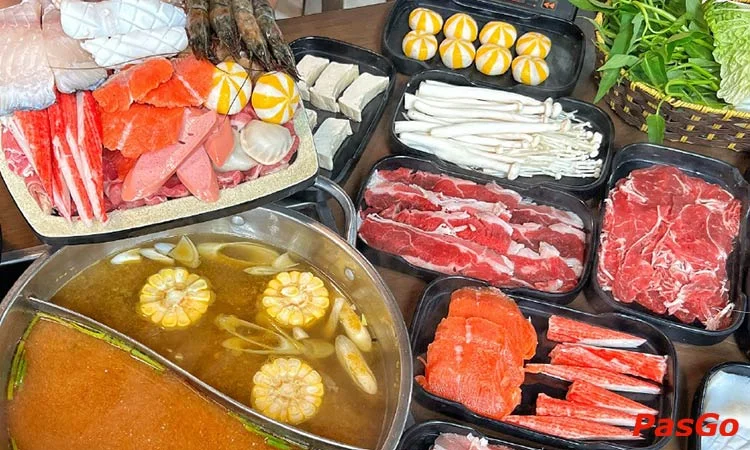 Nhà hàng Hotpot Kingdom Premium Minh Khai Buffet Lẩu đa dạng 3