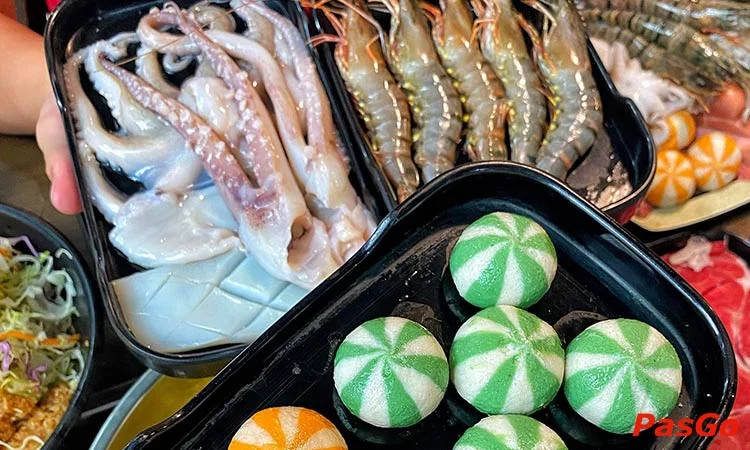 Nhà hàng Hotpot Kingdom Premium Minh Khai Buffet Lẩu đa dạng 5