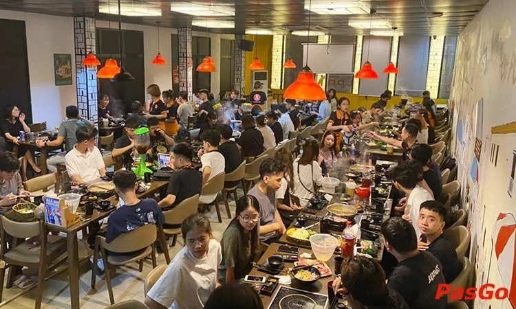 Nhà hàng Hotpot Kingdom Vũ Phạm Hàm buffet lẩu ngon 12