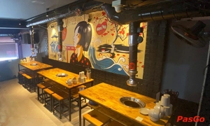 Nhà hàng Hugo BBQ Miếu Đầm chuyên buffet nướng lẩu Hàn Quốc 11