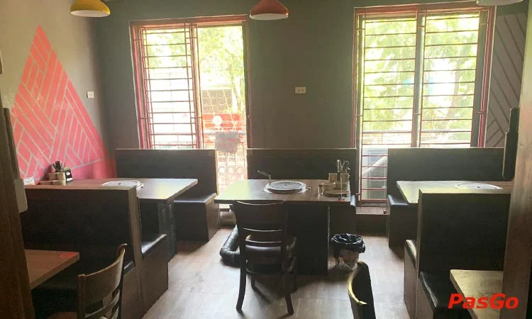 Nhà hàng Hugo BBQ Phùng Khoang bữa tiệc nướng không khói Hàn Quốc 12