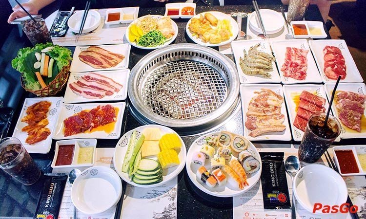Nhà hàng King BBQ Buffet Vạn Hạnh Mall Vua nướng Hàn Quốc