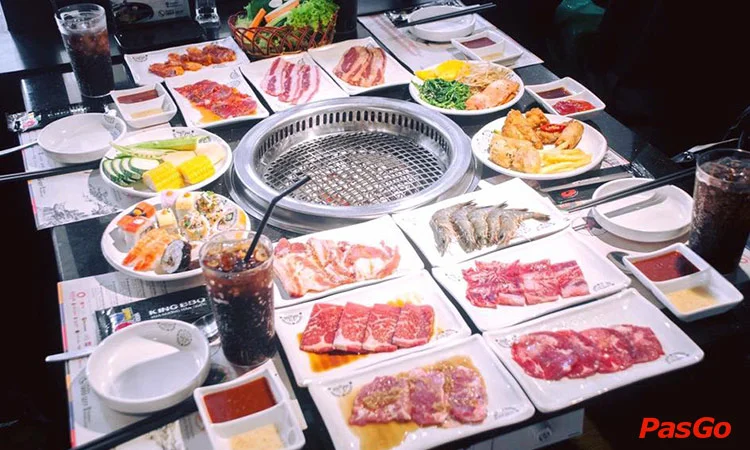 King BBQ  Nguyễn Văn Cừ  Không gian ẩm thực Hàn Quốc