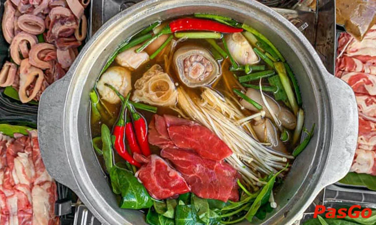 Nhà hàng Lẩu Bò Tự Do Khúc Thừa Dụ menu lẩu bò đa dạng 10