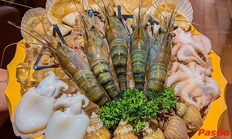 Nhà hàng Paradise Hotpot Buffet Hoàng Hoa Thám chuyên Buffet Lẩu 4