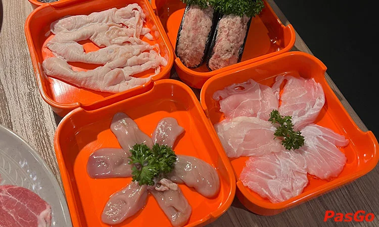 Nhà hàng Paradise Hotpot Buffet Hoàng Hoa Thám chuyên Buffet Lẩu 6