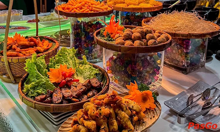 Nhà hàng Paradise Hotpot Buffet Hoàng Hoa Thám chuyên Buffet Lẩu 7