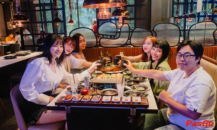 Nhà hàng Palsaik Korean BBQ Đông Du Nhà hàng thịt nướng Hàn Quốc 11