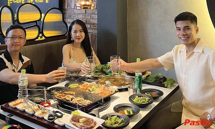 Nhà hàng Palsaik Korean BBQ Đông Du Nhà hàng thịt nướng Hàn Quốc 12