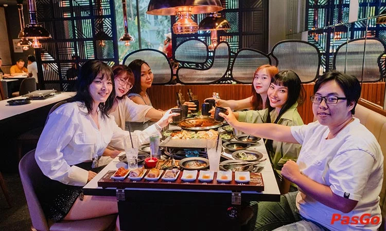 Nhà hàng Palsaik Korean BBQ Phan Xích Long Thịt nướng Hàn Quốc chính hiệu 11