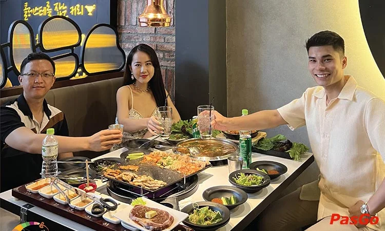 Nhà hàng Palsaik Korean BBQ Phan Xích Long Thịt nướng Hàn Quốc chính hiệu 12
