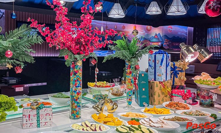 Nhà hàng Queen BBQ Buffet Hoàng Hoa Thám Buffet Nướng Hàn Quốc 10