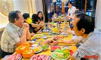 Nhà hàng Rakuen BBQ Bàu Cát ngất ngây với bữa tiệc buffet lẩu nướng 4