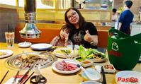 Nhà hàng Rakuen BBQ Bàu Cát ngất ngây với bữa tiệc buffet lẩu nướng 8