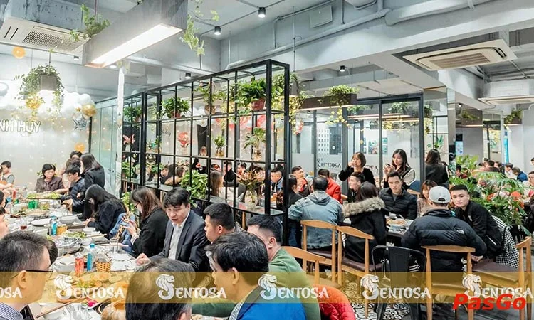 Nhà hàng Sentosa Nguyễn Văn Huyên menu món Á hấp dẫn và đặt tiệc 10