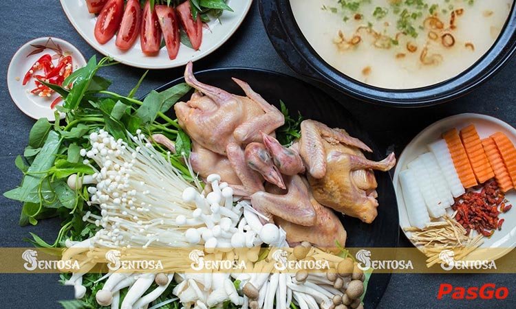 Nhà hàng Sentosa Nguyễn Văn Huyên menu món Á hấp dẫn và đặt tiệc 4