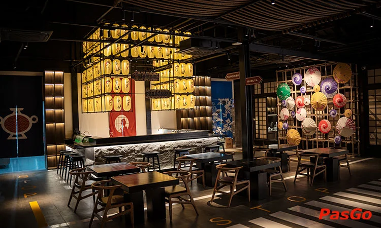 Nhà hàng Shibuya Paradaisu Vinhomes Smart City khu vườn Nhật đẹp độc lạ 3