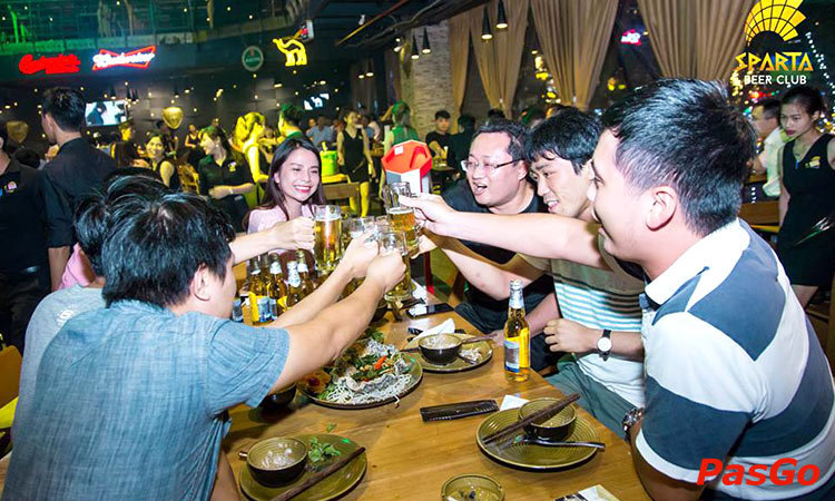 Nhà hàng Sparta Beer - Thái Hà | Đấu trường Beer đẳng cấp