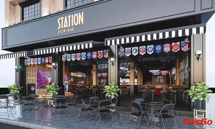 Nhà hàng Station Sport Bar Bùi Viện Âm nhạc đỉnh cao & món Âu đặc sắc 1