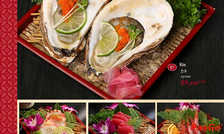 Nhà hàng Taiyo Sushi & BBQ Hoàng Văn Thụ Gọi món Nhật bản & Nướng tại bàn 4