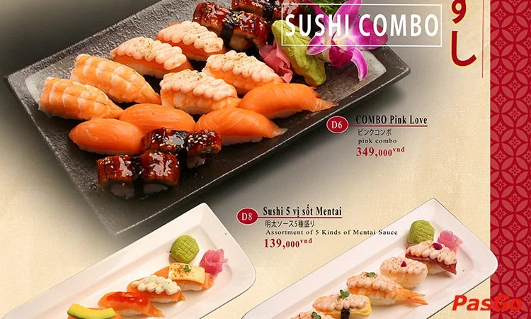 Nhà hàng Taiyo Sushi & BBQ Út Tịch Thưởng thức ẩm thực Nhật Bản đặc sắc 5