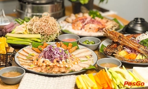 Nhà hàng Trym Plus Láng Hạ chuyên món cuốn Việt và đồ nướng 1 