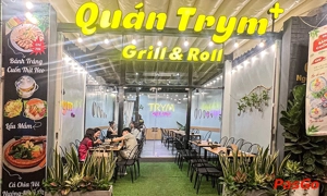 Nhà hàng Trym Plus Láng Hạ chuyên món cuốn Việt và đồ nướng 6