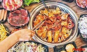 Nhà hàng Wang Buk Tây Hồ Buffet Nướng Lẩu bản đá Hàn Quốc  2