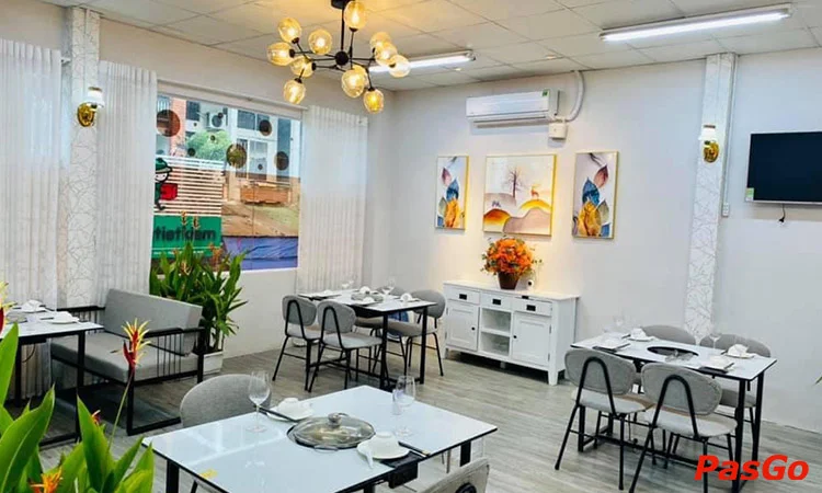 Nhà hàng XieXìe Hotpot Dimum Cộng Hòa Buffet Lẩu Băng Chuyền Trung Hoa 12