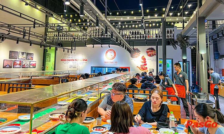Nhà hàng Yaki Yaki Yo Tây Thạnh Buffet Nướng Lẩu Băng Chuyền độc lạ Sài Gòn 11