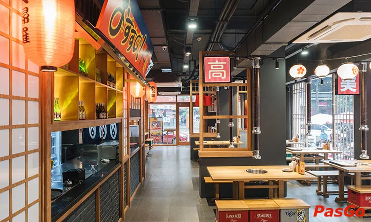 Nhà hàng Yakimono Trung Hòa Buffet nướng lẩu Nhật Bản 10