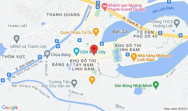 Ô số 5, Dãy A, Lô TT3 Tây Nam Hồ Linh Đàm, P. Hoàng Liệt, Q. Hoàng Mai