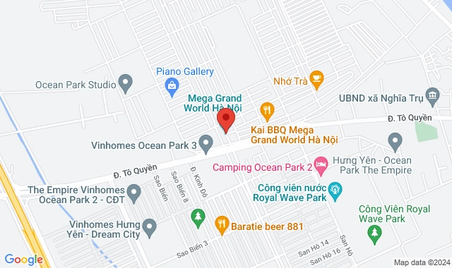 PT1.TV-86 Mega Grand World, Tô Quyền, P. Văn Giang, TP. Hưng Yên