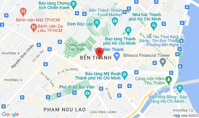 Rooftop Tầng 6, Số 215-217 Lý Tự Trọng, P. Bến Thành, Q. 1 