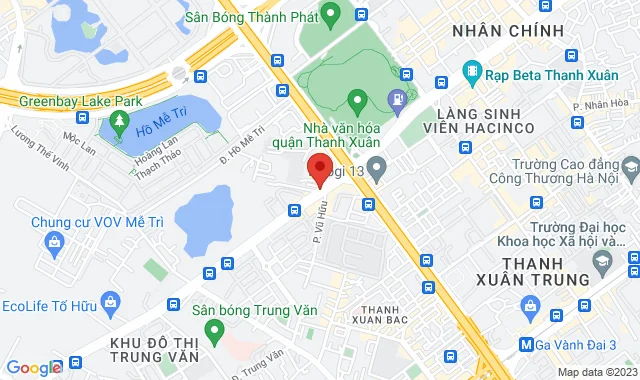 Sảnh A1,Tòa nhà Ecolife, 60 Tố Hữu, P. Trung Văn, Q. Nam Từ Liêm