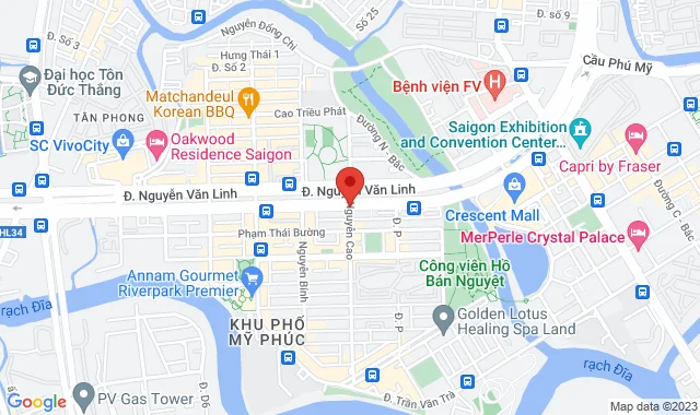 SC Vivocity, Tầng 2, Lô 02-26B, Số 1058 Nguyễn Văn Linh, Khu Phố 1, P. Tân Phong, Q. 7