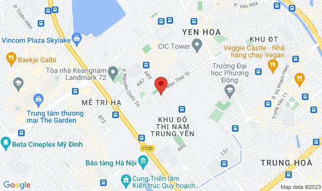 SH 16 KĐT Nam Trung Yên, Mạc Thái Tổ, P. Yên Hoà, Q. Cầu Giấy