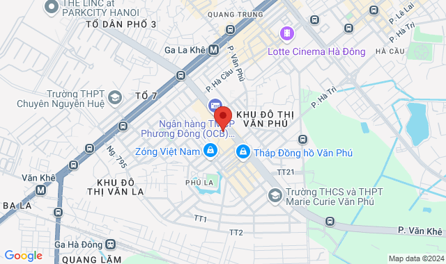 SH 33 , K 3 , The K Park, Văn Phú, P. Phú La , Q. Hà Đông