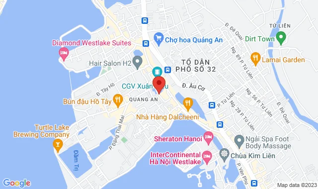 Shop B11, Tầng 1 TTTM Syrena, 51 Xuân Diệu, P. Quảng An, Q. Tây Hồ