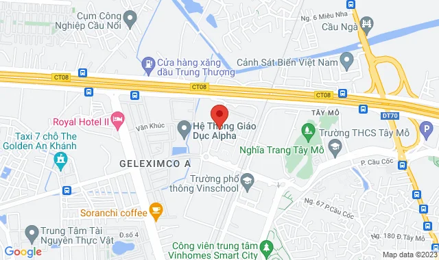 Shophouse 01SH26 Tòa S201 Vinhomes Smart City, P. Tây Mỗ, Q. Nam Từ Liêm