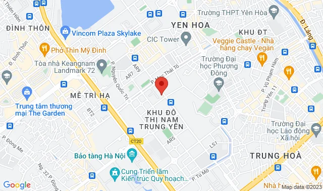 Shophouse 35-36 Nguyễn Chánh - Khu đô thị mới Nam Trung Yên, P. Trung Hòa, Q. Cầu Giấy