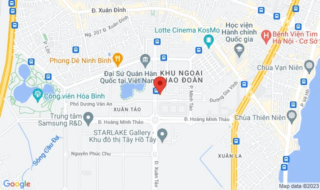 Shophouse No 04&05 Tòa nhà NO3-T3 khu ngoại giao đoàn, Nguyễn Văn Huyên kéo dài, Q. Bắc Từ Liêm