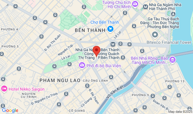 Số  6A Trần Hưng Đạo, P. Phạm Ngũ Lão, Q. 1