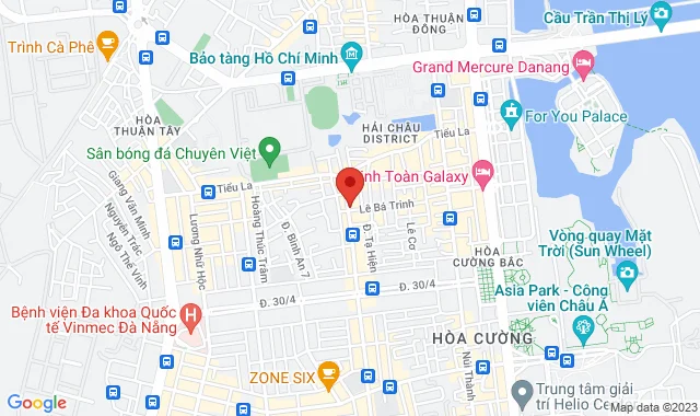 Số 02 Lê Thanh Nghị, P. Hòa Cường Bắc, Q.Hải Châu