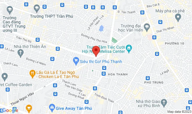 Số 02 Nguyễn Sơn, Phường Phú Thọ Hòa, Quận Tân Phú