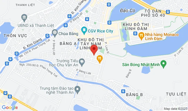 Số 05 - lô TT6A KĐT Tây Nam Linh Đàm, P. Hoàng Liệt, Q. Hoàng  Mai 