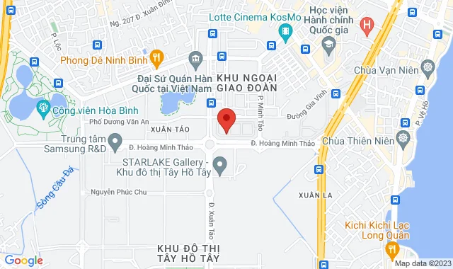  Số 06 – C11 Shophouse Ngoại Giao Đoàn, P. Xuân Tảo, Q. Bắc Từ Liêm